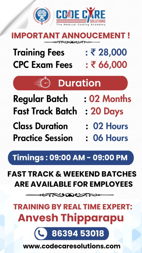 code care - Code Care Solutions - Best Medical Coding Training in Hyderabad